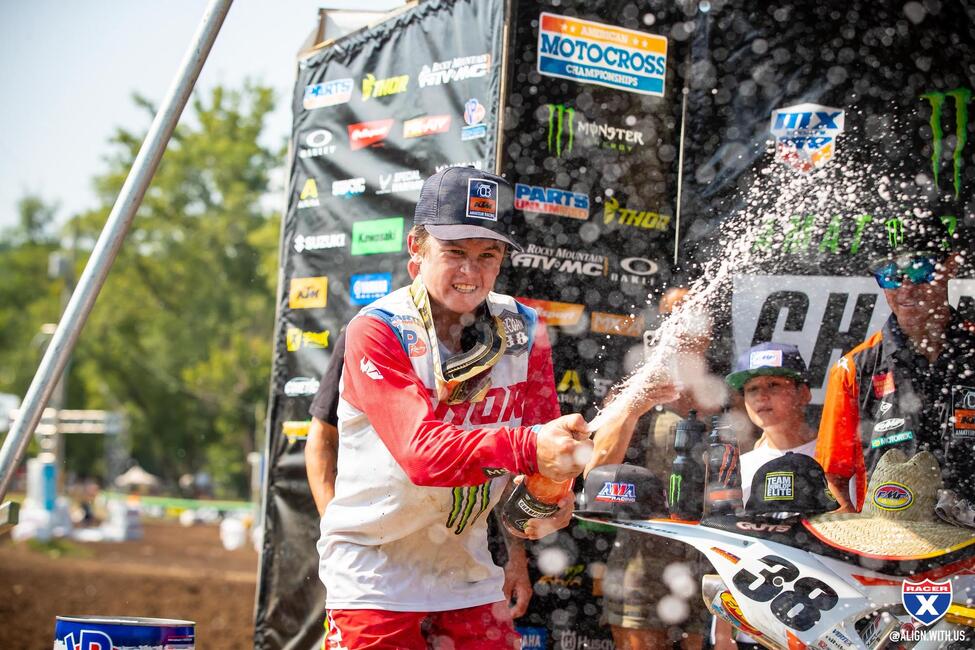 Haiden Deegan dominated the Supermini 1 division. Photo: Align Media