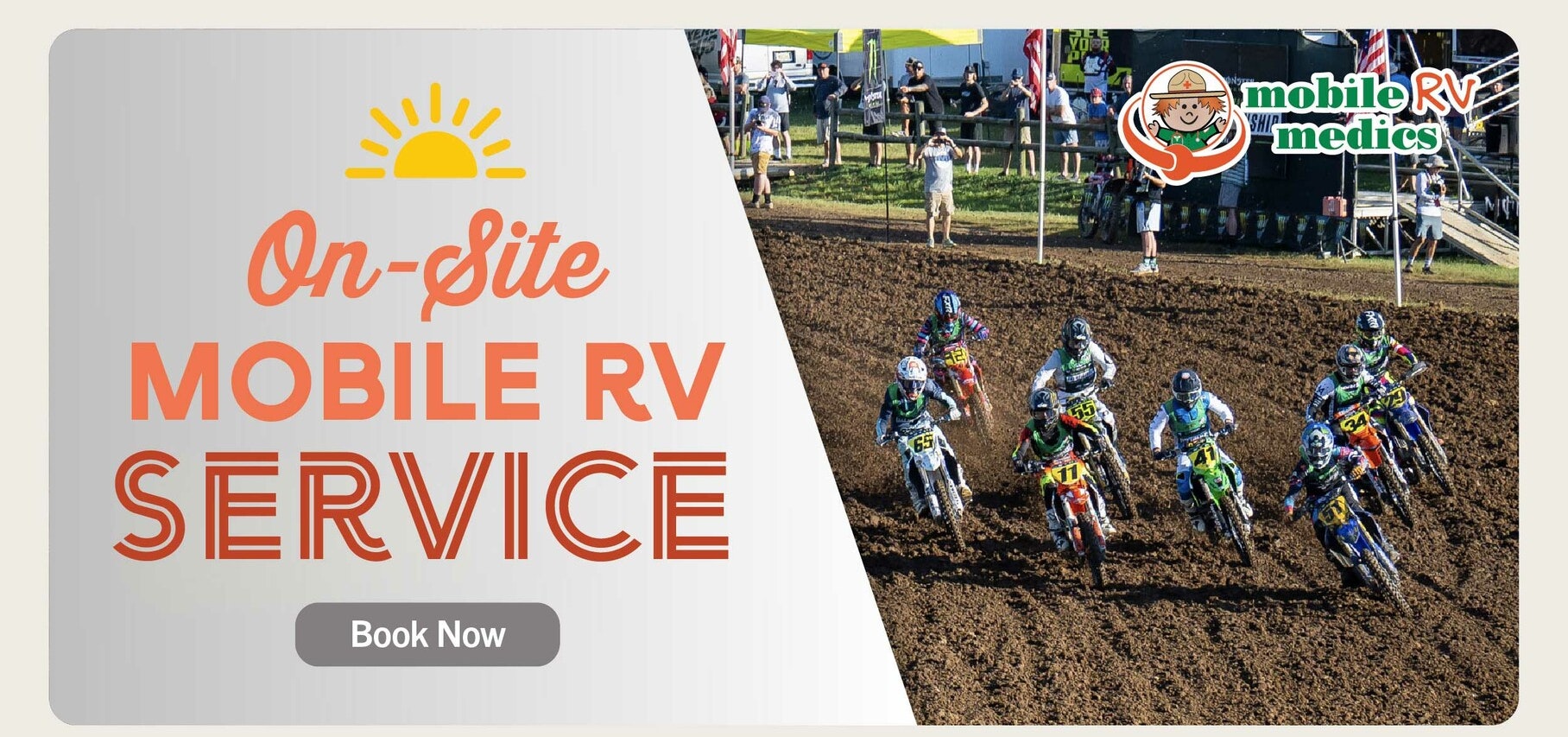 Campers Inn RV Providing On-Site Mobile RV Services at AMA Amateur National Motocross Championship