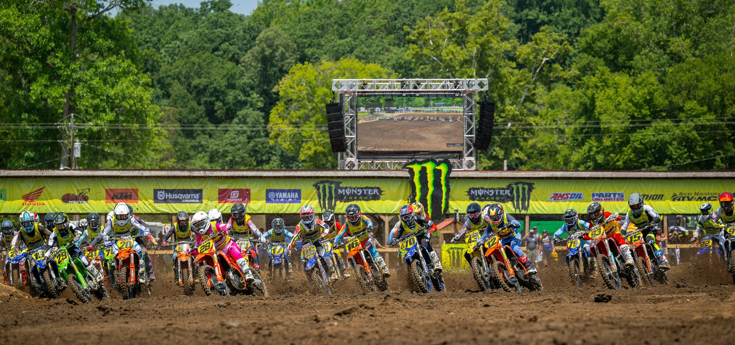 RacerTV is set to provide exclusive coverage of the 2025 Monster Energy AMA Amateur National Motocross Championship, presented by AMSOIL.