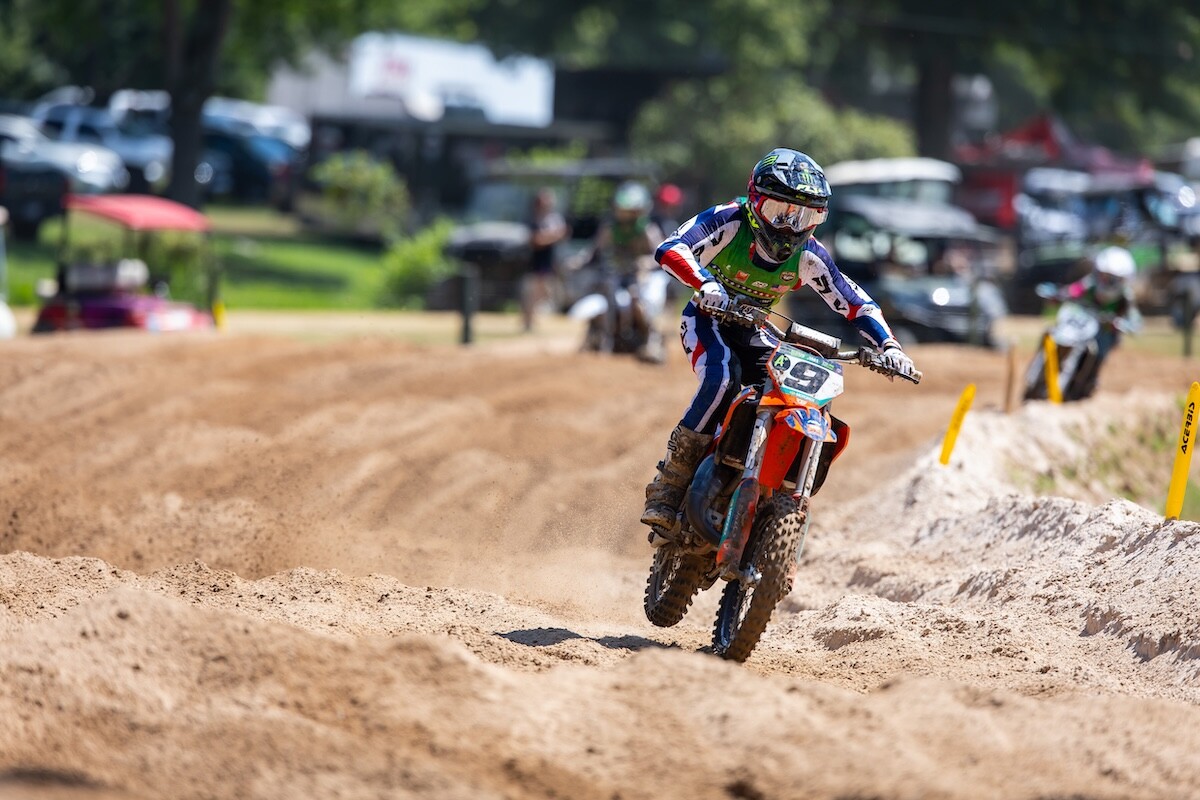 Gieck has already amassed three moto wins at the Ranch.