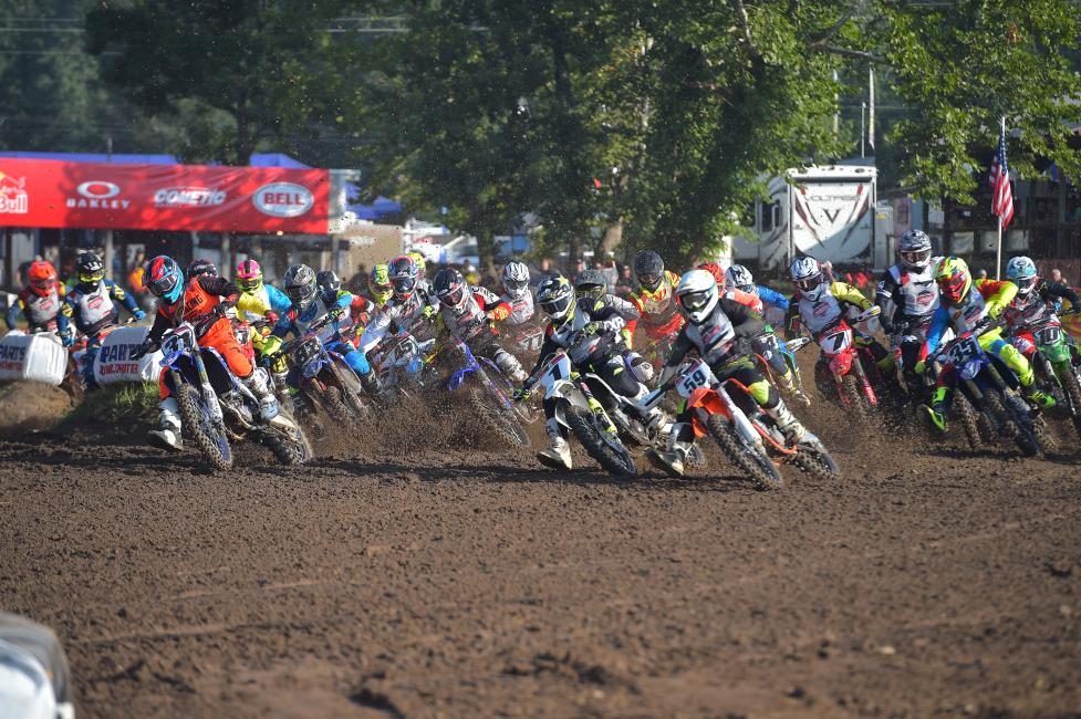 Ricky Renner (#31) earned the Junior (25+) moto two win.