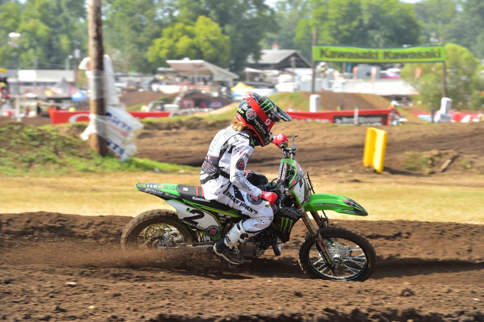 Ryder Difrancesco went 1-1 and currently sits first in the 85cc (9-12) class overall standings.