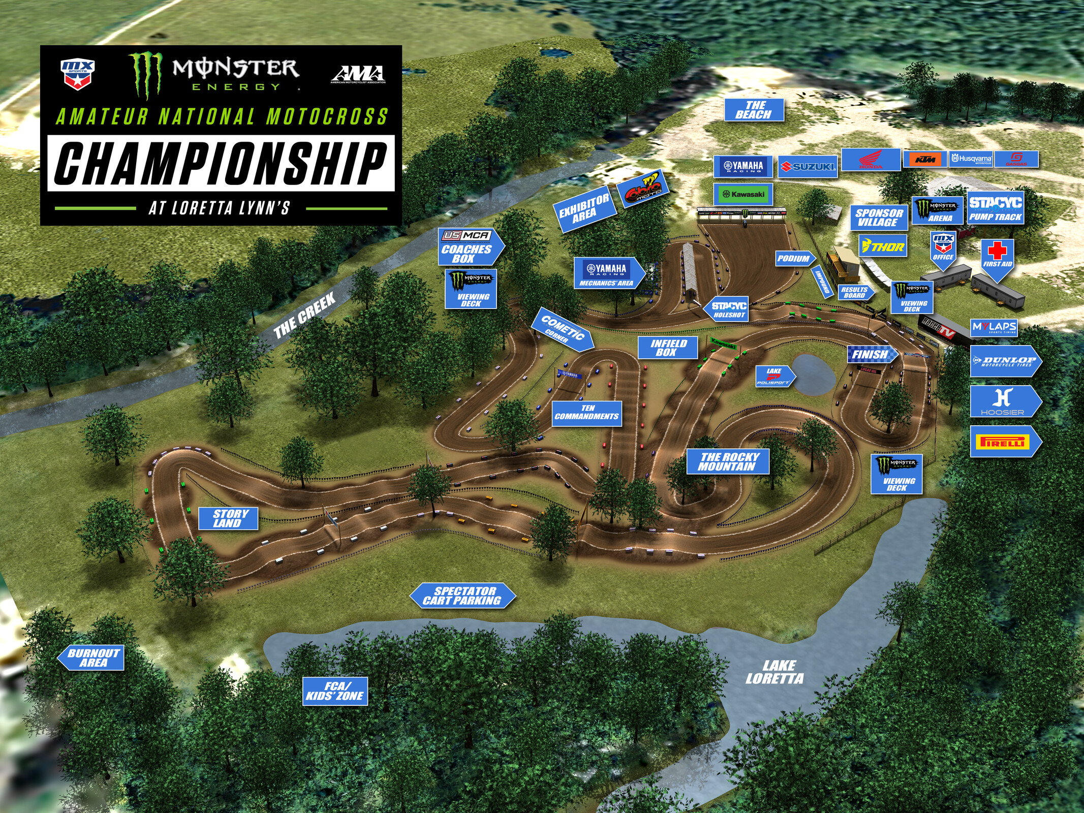 Facility and Track Maps